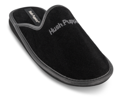 Hush puppies Herretøfler Sort HPB60042