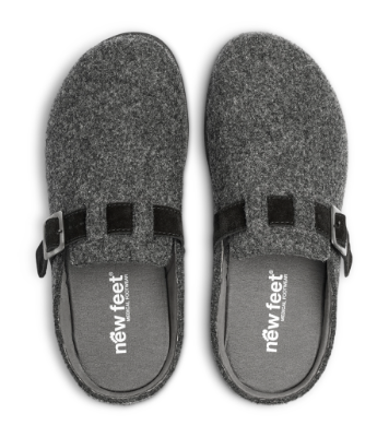New Feet Clog Grå 252-23-911