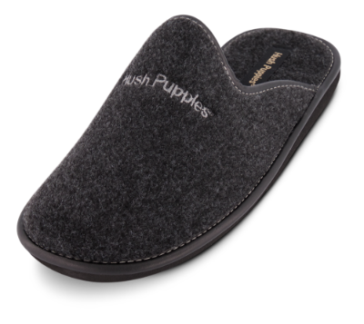 Hush puppies herretøffel antrasittgrå 4950