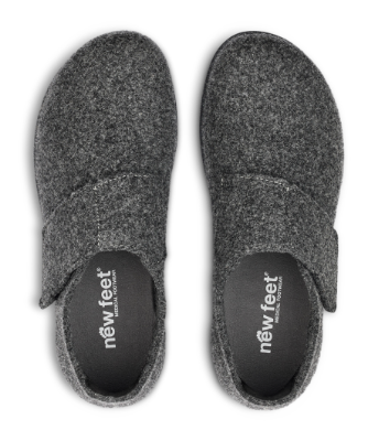 New Feet Hjemmesko Grå 252-22-911