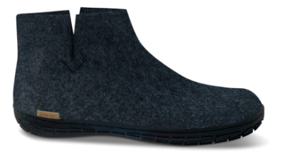 Glerups Hjemmesko med Naturgummisål Blå
