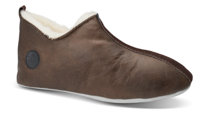 Shepherd herrehjemmesko brun 6201