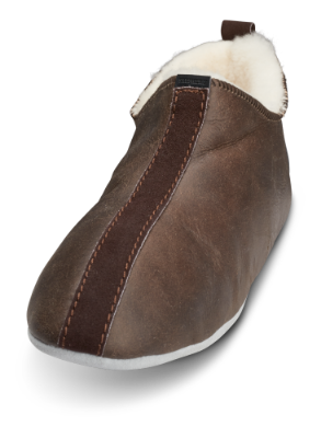 Shepherd herrehjemmesko brun 6201