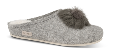 Zafary dametøffel grå