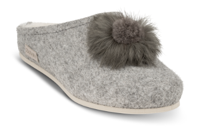 Zafary dametøffel grå