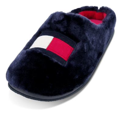 Tommy Hilfiger dametøffel marineblå FW0FW04367