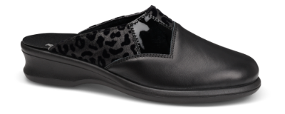 Rohde dametøffel sort 2504