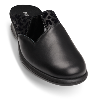 Rohde dametøffel sort 2504