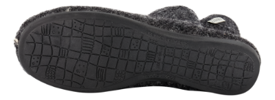 Zafary dame-tøffel antrasittgrå