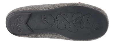 Zafary dametøffel grå