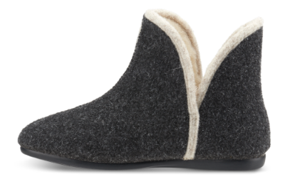 Zafary dame-tøffel antrasittgrå