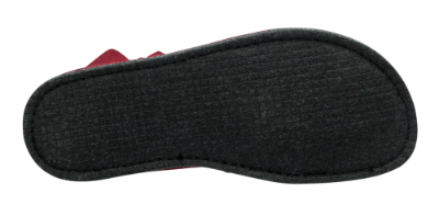 Sanita damehjemmesko bordeaux 460001