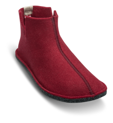 Sanita damehjemmesko bordeaux 460001