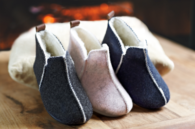 Zafary børnetøffel marineblå