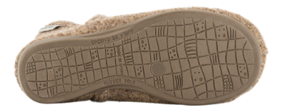Zafary barnetøffel beige