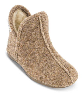 Zafary barnetøffel beige