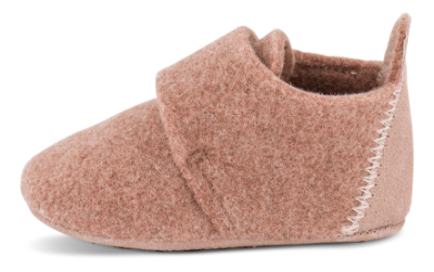 Bisgaard Baby Wool Hjemmesko Rosa 11200999