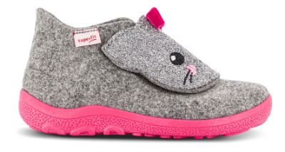 Superfit Happy Octi Hjemmesko Grå 1-006295