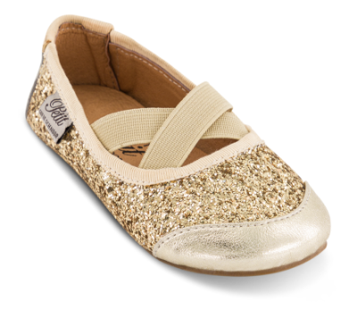 Sofie Schnoor Neliask Hjemmesko Guld PNOS816C