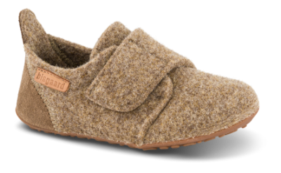 Bisgaard Casual Wool Hjemmesko Brun 11203