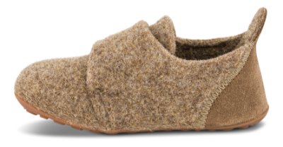 Bisgaard Casual Wool Hjemmesko Brun 11203