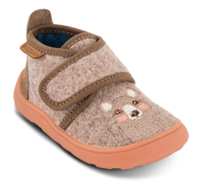 Barefoot Basic Tøffel Brun 14102z