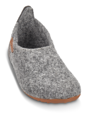 Bisgaard barnetøffel grå 11201999