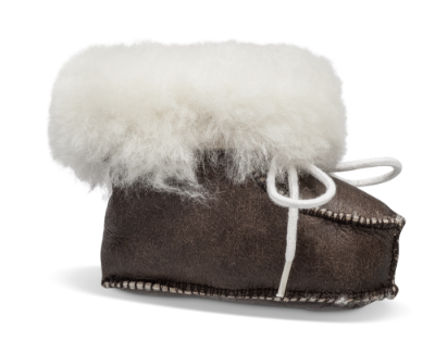 Shepherd barnetøffel brun 1391