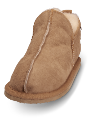 Shepherd barnetøffel brun 1499