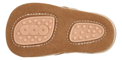 Bisgaard babyhjemmesko guld 12308999