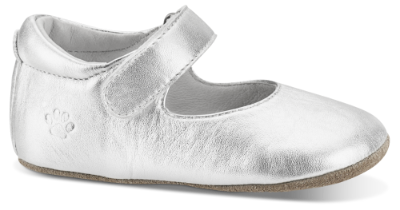 Skofus børnehjemmesko sølv