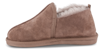 Woollies dametøffel brun 1010 Shoe Luxe