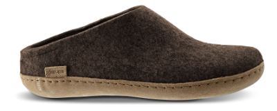 Glerups Hjemmesko med Skindsål
