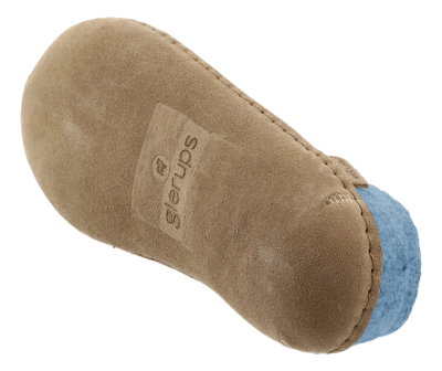 Glerups Tøffel med skindsål Blå