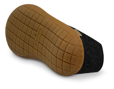 Glerups Hjemmesko med naturgummisål