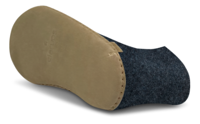 Glerups Tøfler med skinnsåle