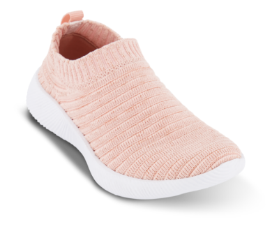 Skofus barne lerretsko rosa