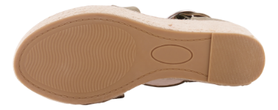 B&CO damesandal kaki