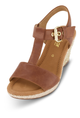 Gabor damesandal brun 42824