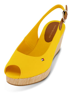 Tommy Hilfiger damesandal gul FW0FW04788