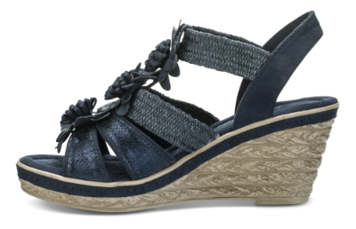 Marco Tozzi damesandal navy 2-2-28302-22