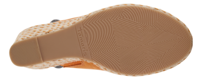 Tamaris damesandal oransje 1-1-27202-24