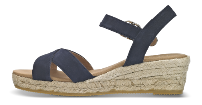 B&CO damesandal marineblå