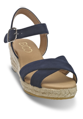B&CO damesandal marineblå