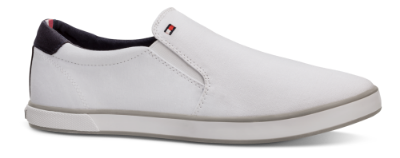 Tommy Hilfiger herre canvassko hvit FM0FM00597