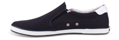 Tommy Hilfiger herre canvassko navy FM0FM00597