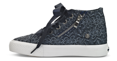 mia maja børne-basketstøvle navy