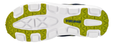 Viking barnesneaker blå/gul 3-47406 Bislett