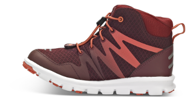 Viking barnesneaker bordeaux/coral 3-47406 Bislett