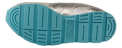 Puma barnesneaker sølv 369720